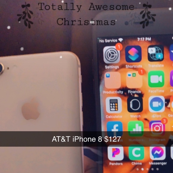 iPhone 8 no cracks or scratches only on screen protector. Used on AT&T network - Picture 1 of 1